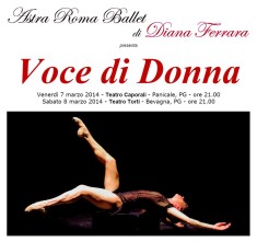 Voce di Donna con la Compagnia Astra Roma Ballet