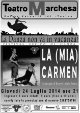 La compagnia L’Araba Fenice  con La (mia) Carmen.