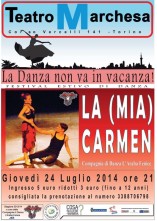 La compagnia L’Araba Fenice  con La (mia) Carmen.