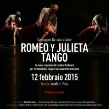 A Pisa Romeo y Julieta tango di Luciano Padovani con la compagnia Naturalis Labor