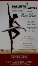 A Matera  e Taranto un Gran Gala di danza classica con Venus Villa, Vittorio Galloro e il Balletto di Matera