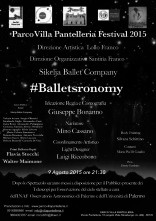 Sikelja Ballet Company in #Balletsronomy al Parco Villa Pantelleria Festival 2015