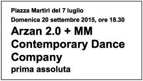 La musica di Arzân 2.0 e la danza di MM Contemporary Dance Company in Piazza a Reggio Emilia per il Festival Aperto.