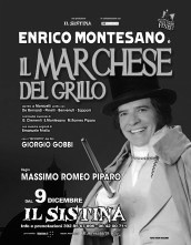 Al Sistina Enrico Montesano è Il Marchese del Grillo, il nuovo spettacolo musicale con la regia di Massimo Romeo Piparo 