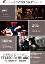 Milano Contemporary Ballet debutta con un trittico di coreografie firmate da Wayne McGregor, Roberto Alatmura e Vittoria Brancadoro.