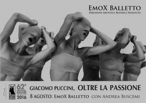 Giacomo Puccini, Oltre la Passione di Beatrice Paoleschi con la compagnia Emox Ballet a Torre del Lago.