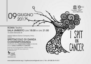 I Spit on Cancer con la Valeria Vallone Dance Company a Roma