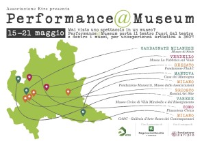 Performance@Museum: la performance entra nei musei della Lombardia