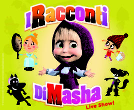 Masha e Orso: in tour in Italia Masha’s Tales, I Racconti di Masha, il nuovo spettacolo teatrale