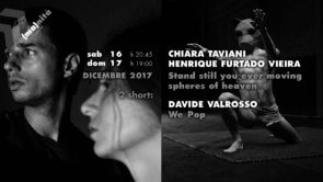 A Scenario Pubblico serata short time con Chiara Taviani, Henrique Furtado Vieira e Davide Valrosso