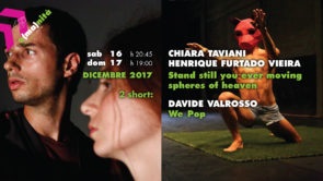 A Scenario Pubblico serata short time con Chiara Taviani, Henrique Furtado Vieira e Davide Valrosso