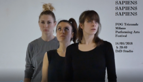 Flora Orciari, Francesca Siracusa, Loredana Tarnovschi, Greta Cisternino, Barbara Novati e Luna Cenere al DiDstudio per FOG Triennale Milano Performing Arts Festival