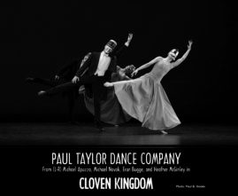 La Paul Taylor Dance Company a Verona con Cloven Kingdom, Piazzolla Caldera e Promethean Fire per l’Estate Teatrale Veronese