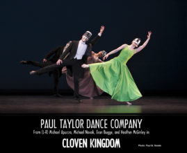 La Paul Taylor Dance Company a Verona con Cloven Kingdom, Piazzolla Caldera e Promethean Fire per l’Estate Teatrale Veronese