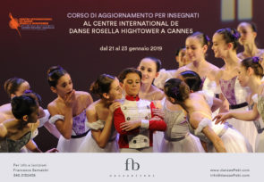 Centre International de Danse Rosella Hightower a Cannes-Mougins. Corso di aggiornamento insegnanti dal 21 al 23 gennaio 2019, in Francia