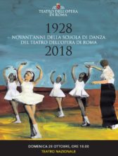 La Scuola di danza del Teatro dell’Opera di Roma festeggia i suoi 90 anni con un Gala al Teatro Nazionale