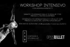 Workshop intensivo con Arianna Benedetti
