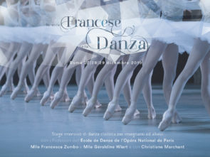 Stage di danza classica per allievi ed insegnanti con i Professori dell’École de Danse de l’Opéra National de Paris dal 27 al 29 dicembre 2019 a Roma