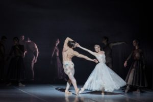 Eleonora Abbagnato e Friedemann Vogel, Nuit Blanche di Sébastien Bertaud, costumi Dior, ph. Yasuko Kageyama, Opera Roma