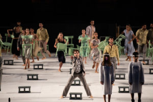 Mass di Bernstein alle Terme di Caracalla, Alessio Rezza con il Corpo di Ballo, ph Fabrizio Sansoni, Opera di Roma