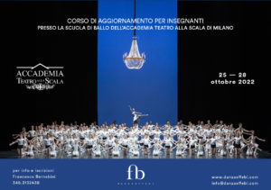 Scuola di ballo dell'Accademia Teatro alla Scala. Corso aggiornamento insegnanti di danza organizzato da Francesca Bernabini Danzaeffebi