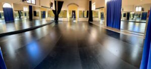 Sala danza Centro Danza Art Nouveau a L'Aquila diretto da Ornella Cerroni