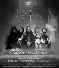 Audizione per ballerine, ballerini e performer per il musical Re Artù l'amore oltre l'inganno